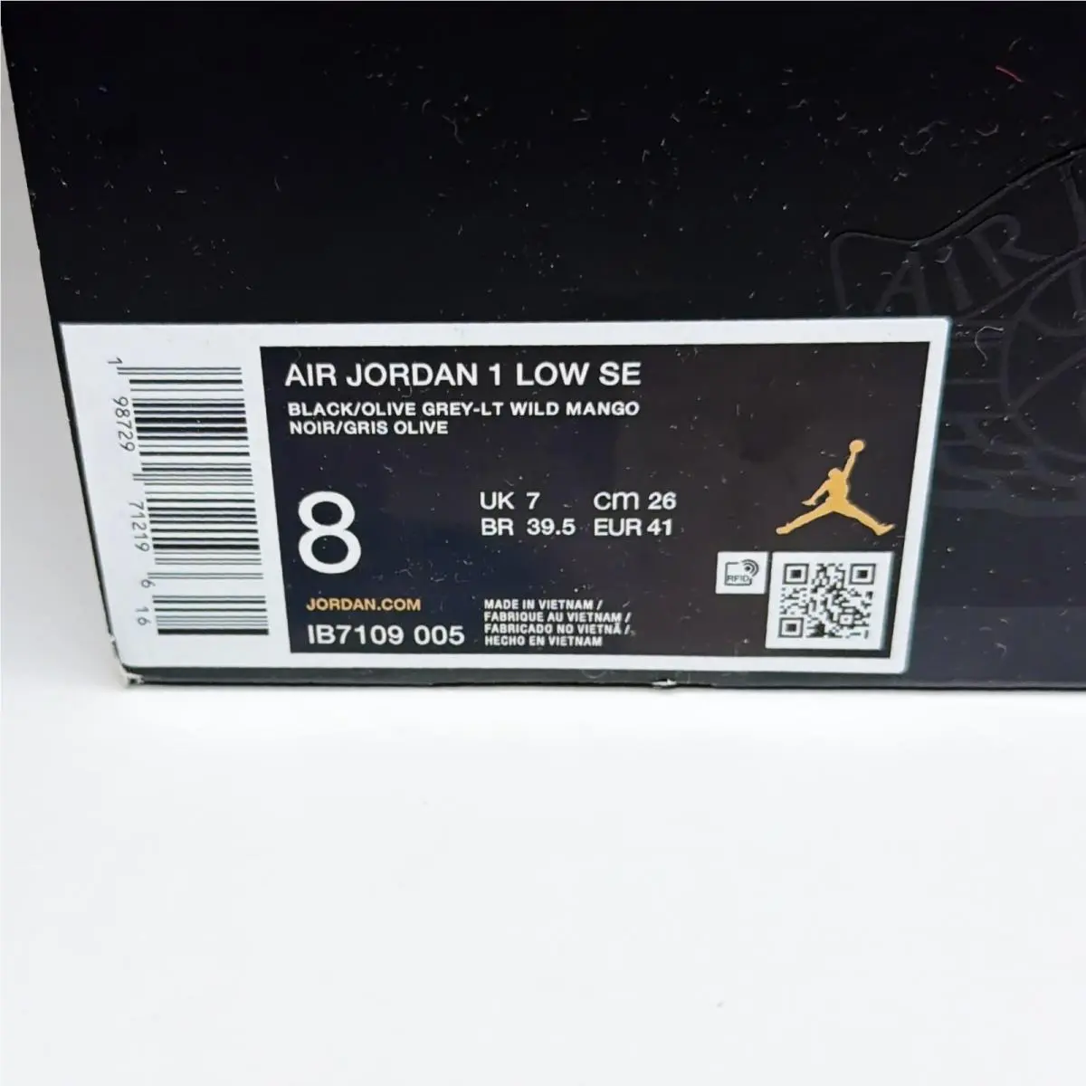 Nike shoes - Air Jordan 1 Low SE - IB7109-005 - Black 4