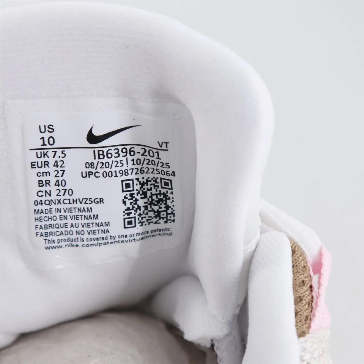 Nike shoes - AIR MAX SHOES - AIR MAX SHOES - 336620-005 - Pink (UPC: 886912402947) 5