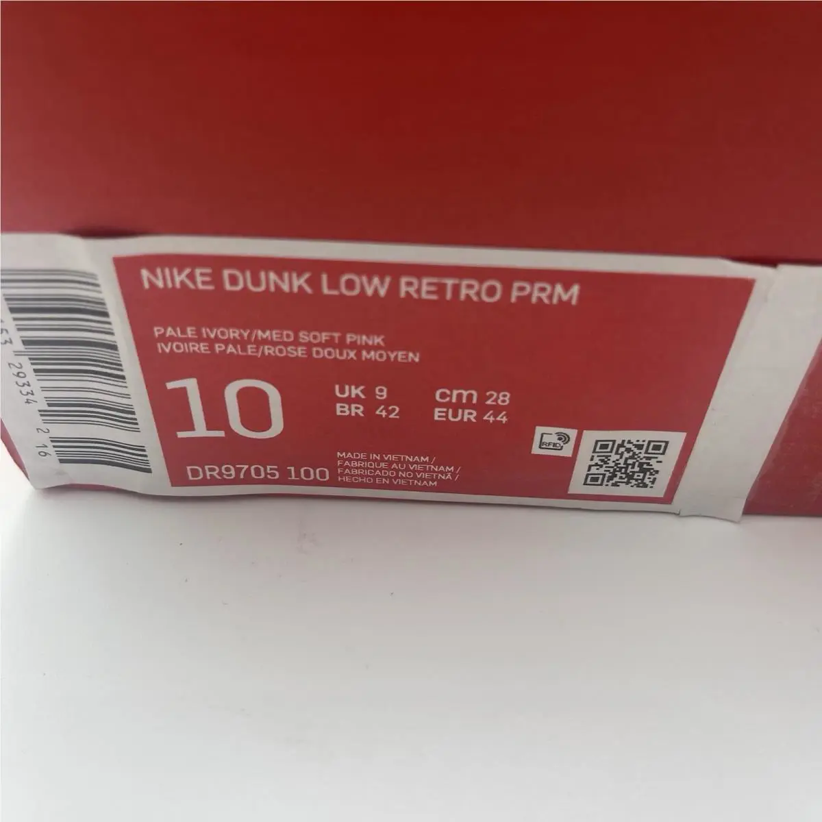 Nike shoes - Nike Dunk Low - Dunk Low - Ivory $ Pink 3