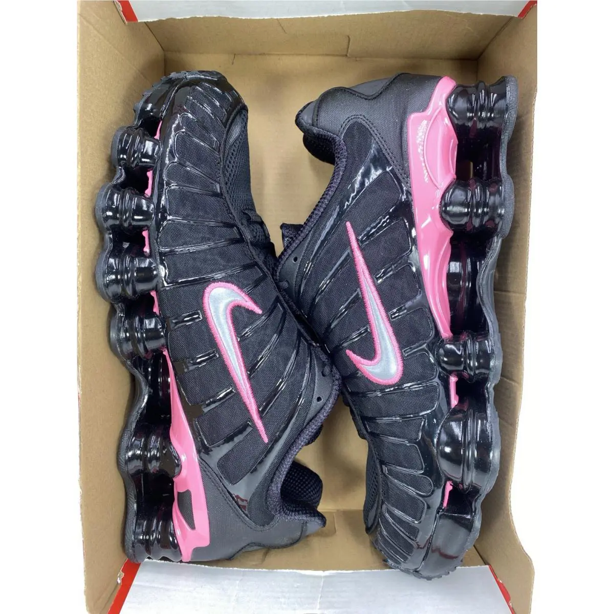 Nike shoes - Nike Shox - Shox - IO7525 010 - Black/Metallic Silver (UPC: 198487624120) 7
