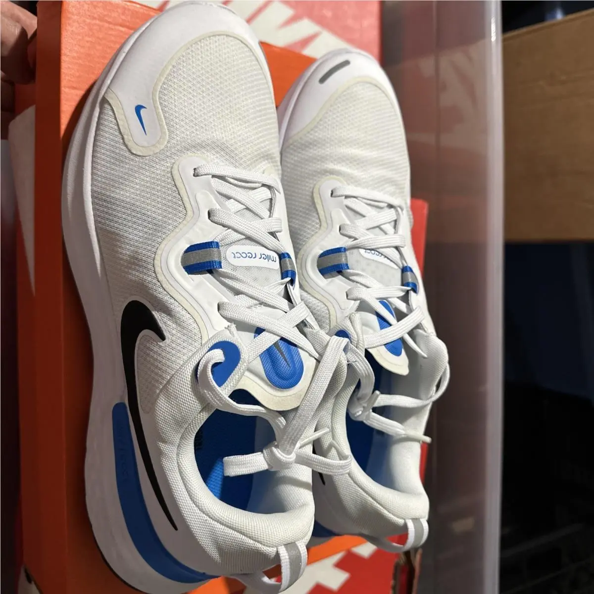 Nike shoes - Nike React Miler - React Miler - CW1777-100 - White 0