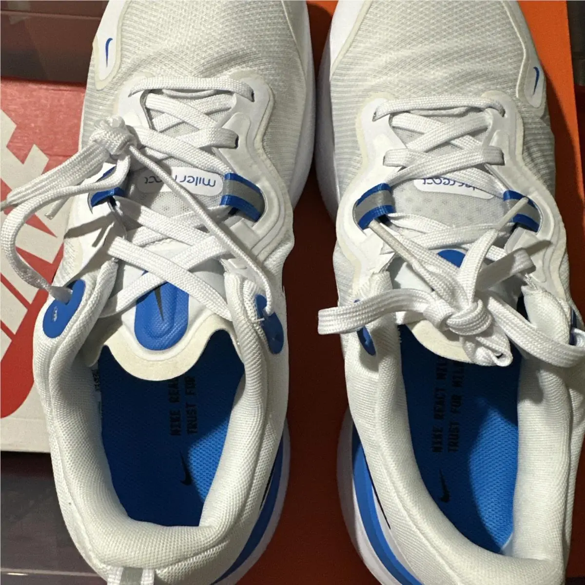 Nike shoes - Nike React Miler - React Miler - CW1777-100 - White 3