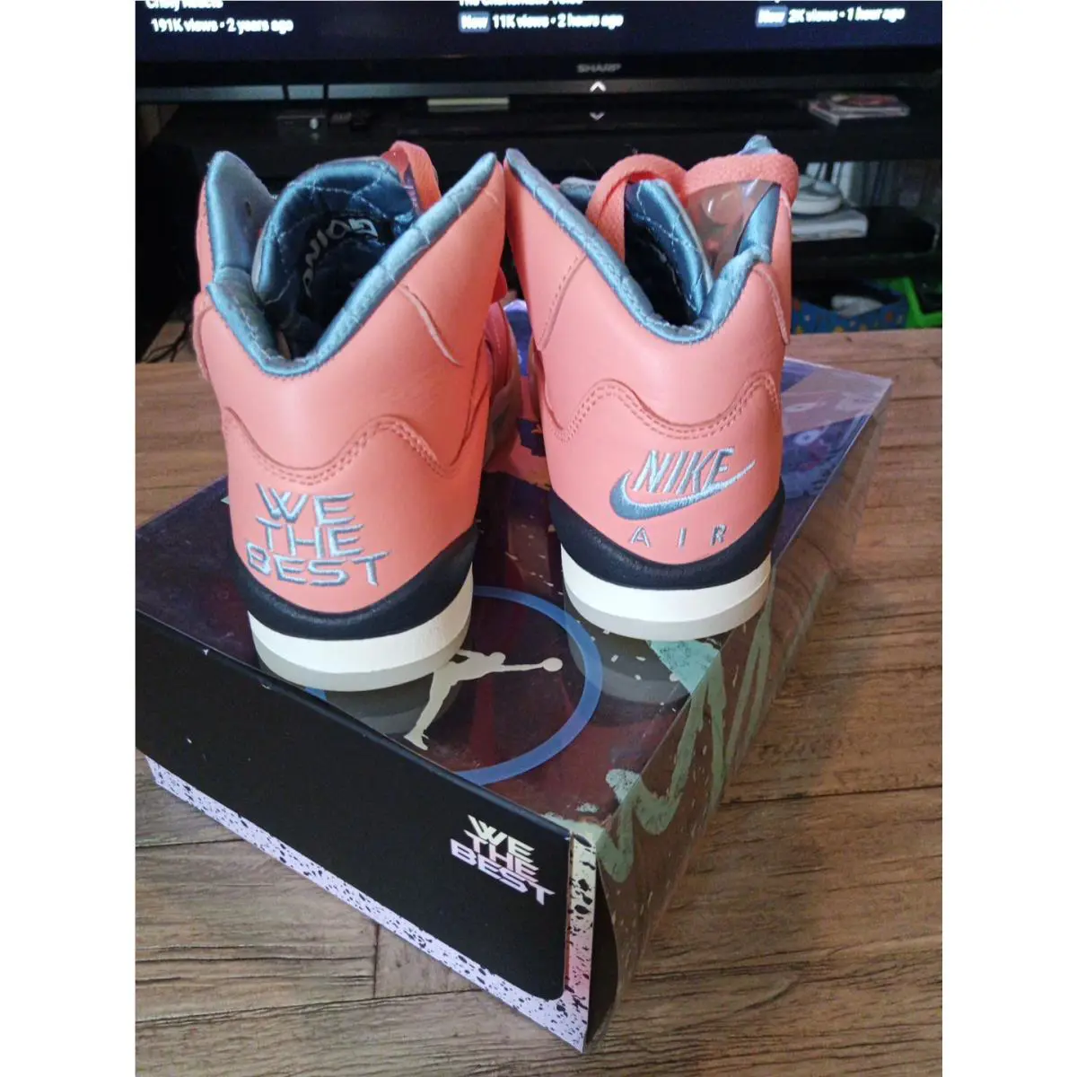 Nike shoes - Air Jordan 6 - Air - crimson bliss 2