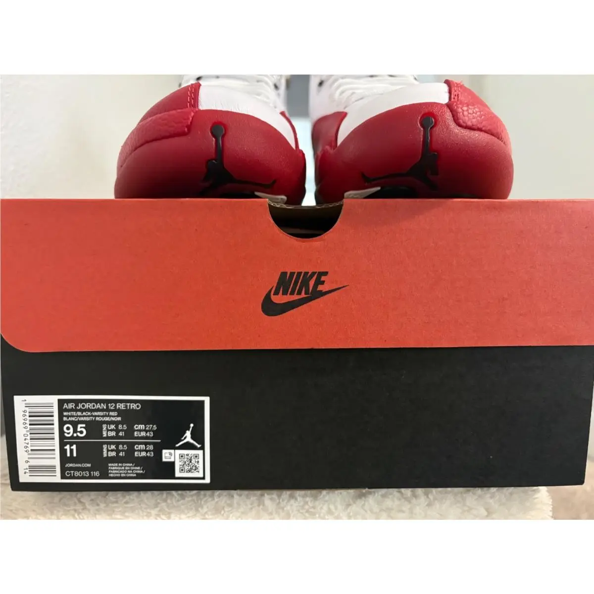 Nike shoes - Air Jordan 12 - Air - CT8013-116 - White 5