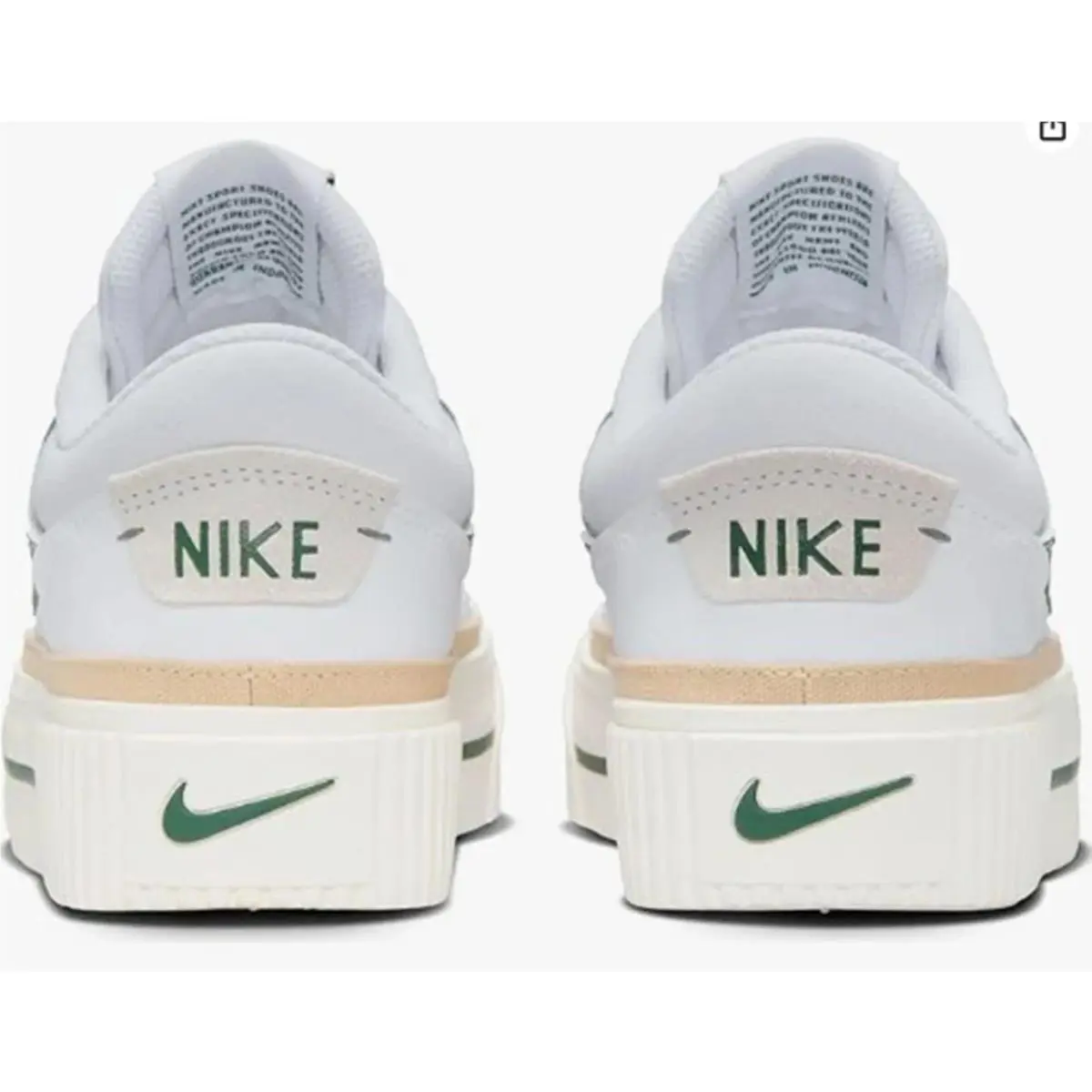Nike shoes - Nike Court Legacy - Court Legacy - DM7590 113 - Sail Green 0