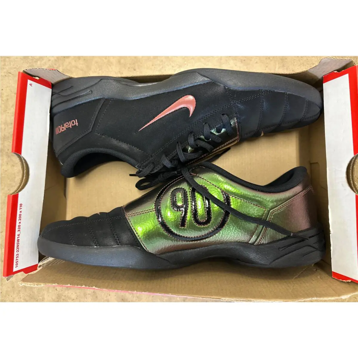 Nike shoes - Nike Total 90 - Total - IO8712-001 - Black/Red Sepia 0