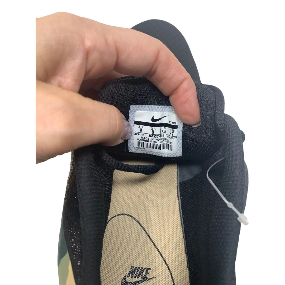 Nike shoes - Nike Air Max Motion - Air Max Motion - 861537-008 - Black 2