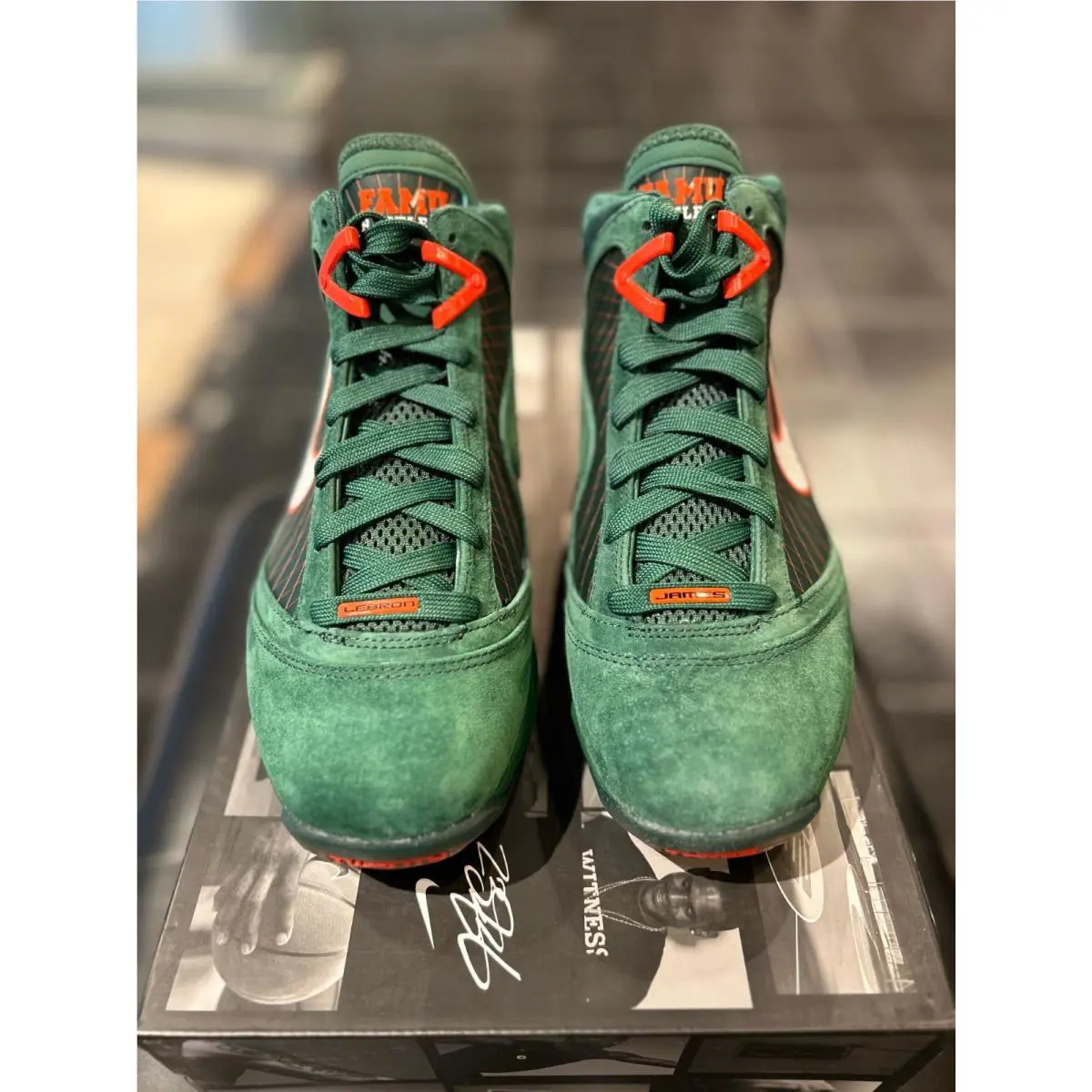 Nike shoes - Nike LeBron 7 - LeBron - Green 0