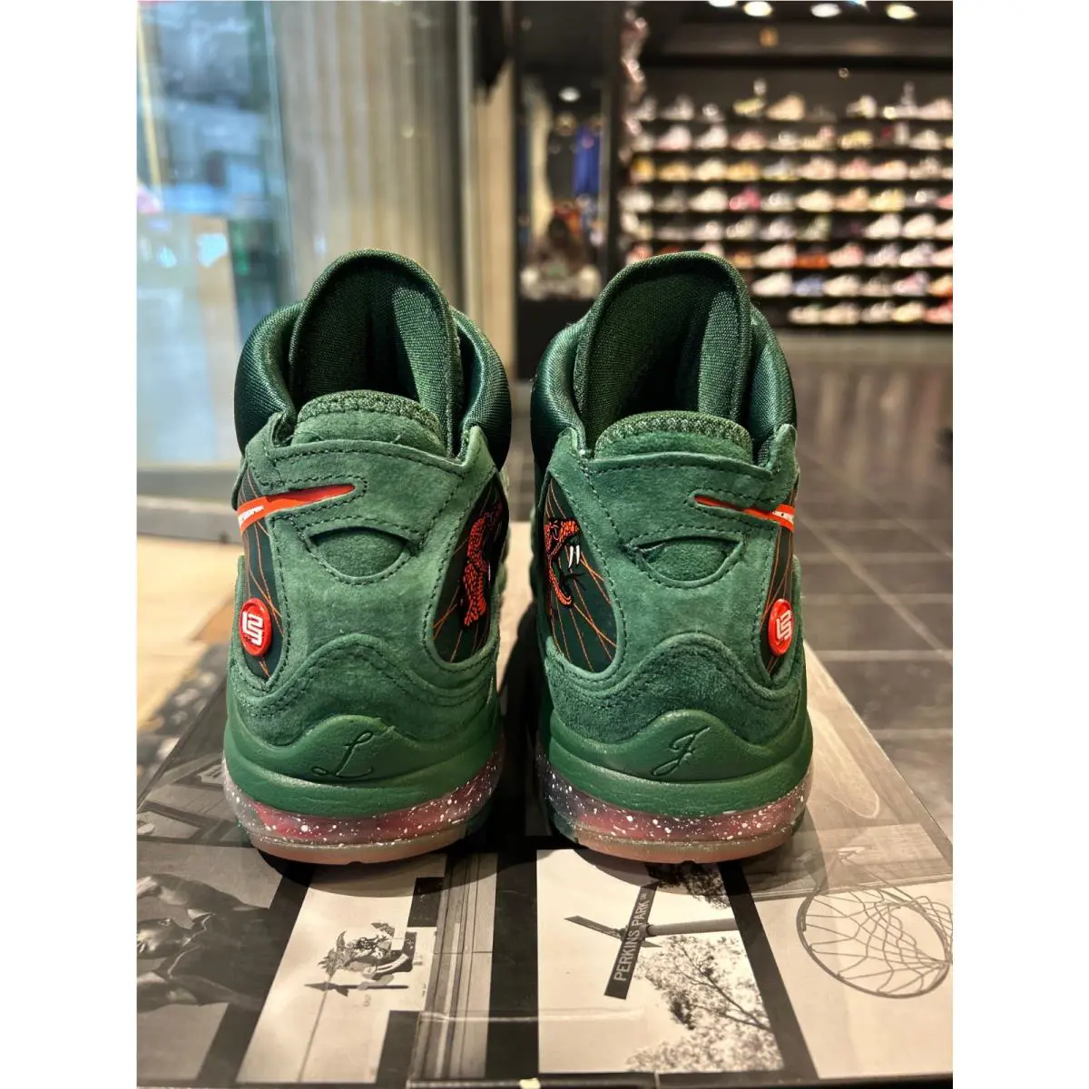 Nike shoes - Nike LeBron 7 - LeBron - Green 1