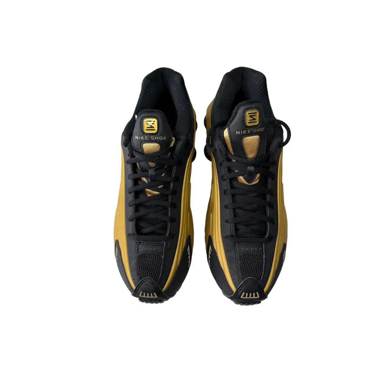 Nike shoes - Nike Shox R4 - Shox - Gold 2