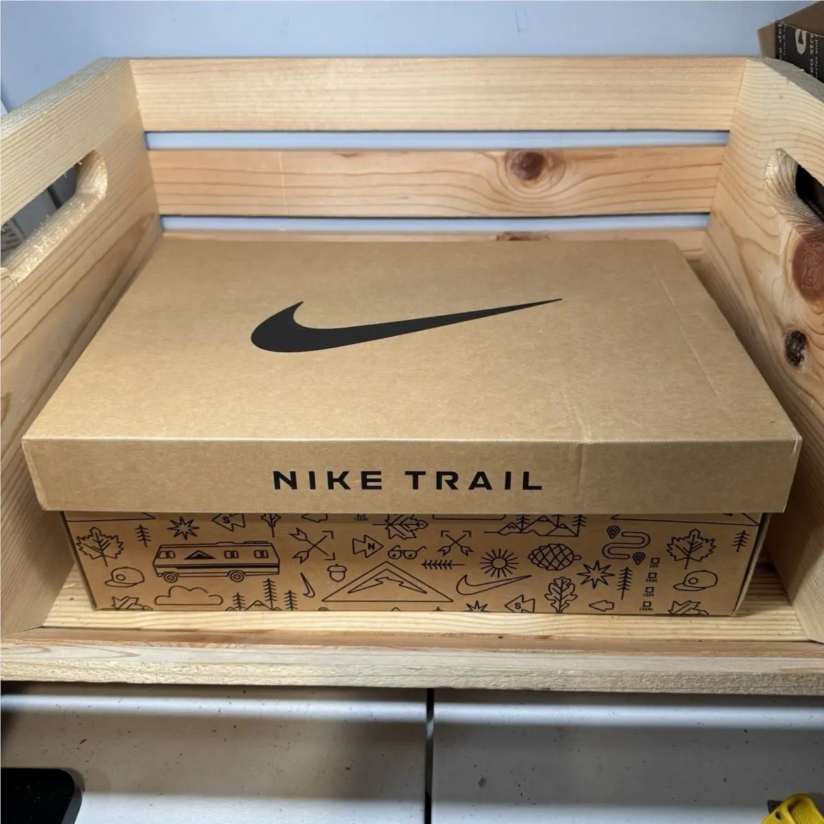 Nike shoes - Juniper Trail 3 - Juniper Trail - FQ0904-301 - Sequoia/White/Onyx 9