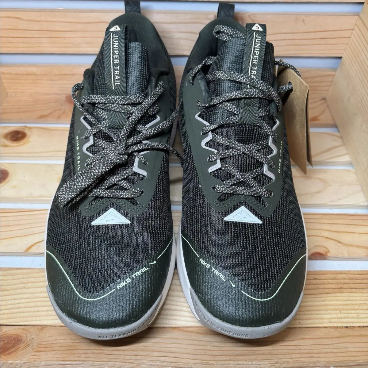 Nike shoes - Juniper Trail 3 - Juniper Trail - FQ0904-301 - Sequoia/White/Onyx 0