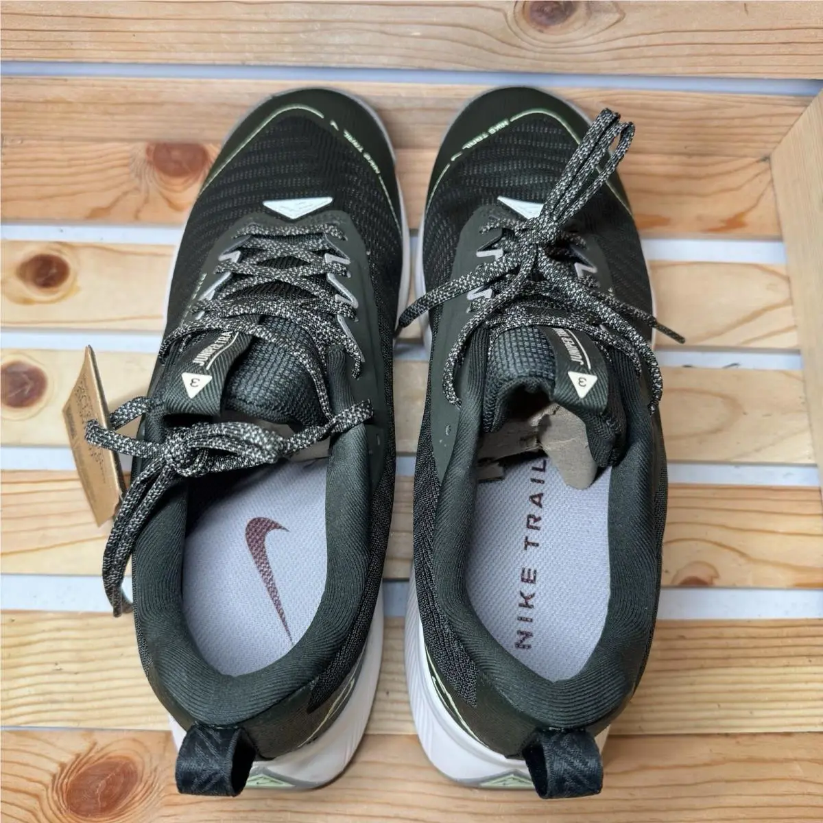 Nike shoes - Juniper Trail 3 - Juniper Trail - FQ0904-301 - Sequoia/White/Onyx 3