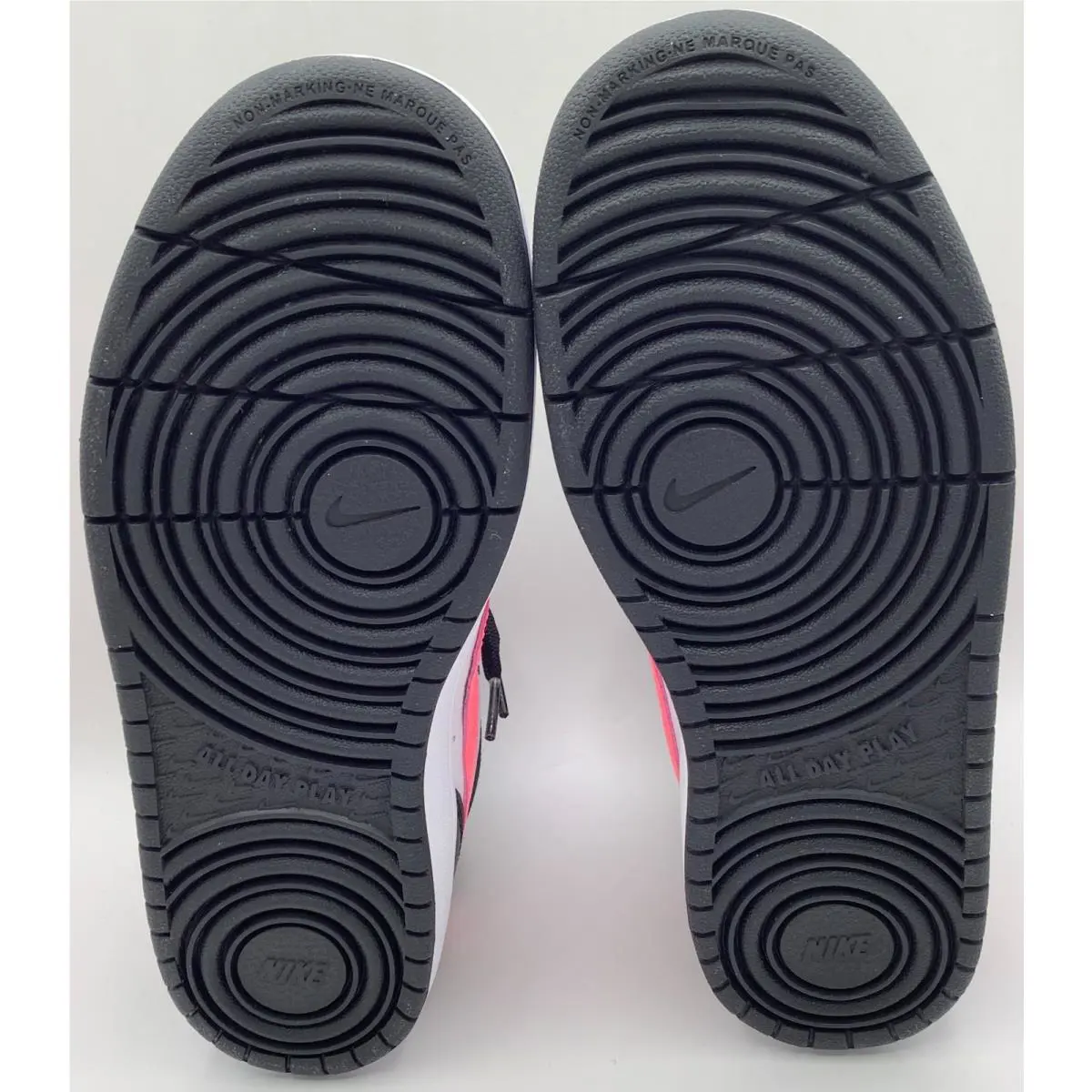 Nike shoes - Nike Court Borough - Court Borough - Black/Sunset Pulse/White (UPC: 194953181210) 4