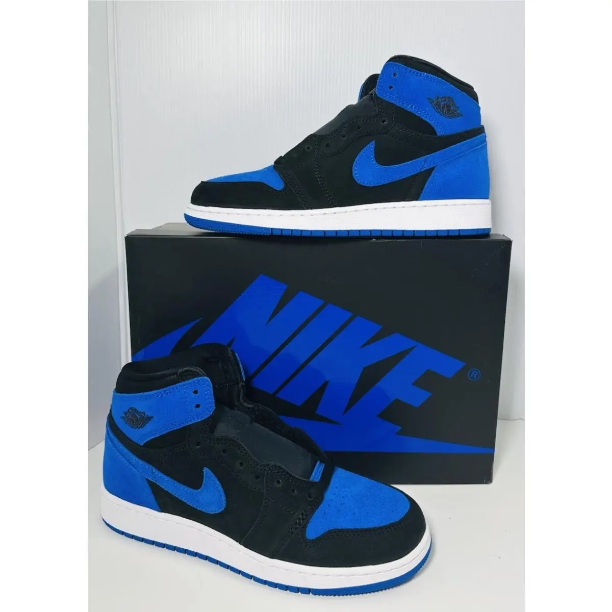 Nike Air Jordan 1 Retro High OG Royal Reimagined Size 6.5Y - FD1437-042
