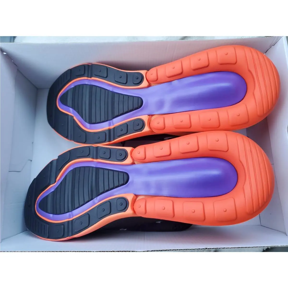 Nike shoes - Nike Air Max 270 - Air Max - HQ8000-001 - Black, Manufacturer: Black/White/Electro Orange 4