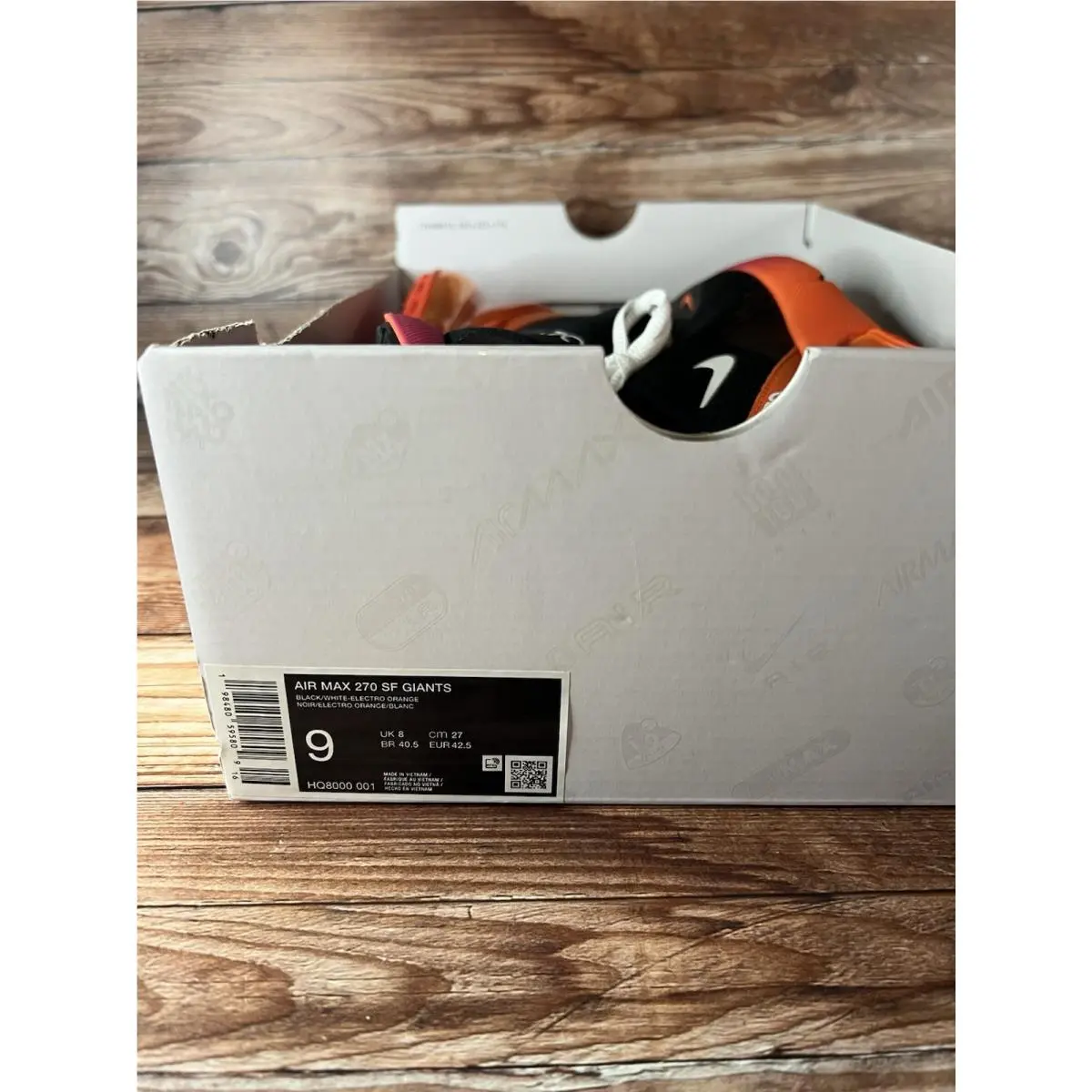 Nike shoes - Nike Air Max 270 - Air Max - HQ8000-001 - Black 4