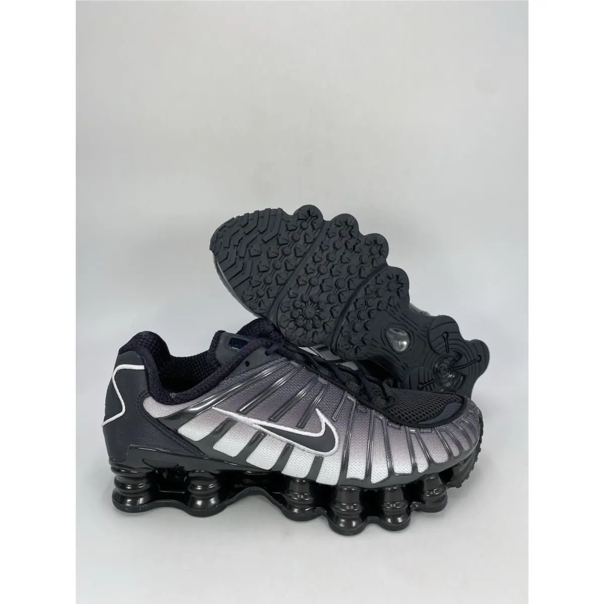 Nike W Shox TL Fade Off Noir White Black IH1336 002 Women`s Size 7