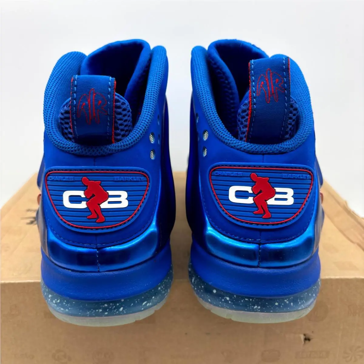 Nike shoes - Nike Barkley Posite Max - Barkley Posite Max - 555097-300 - Blue 2