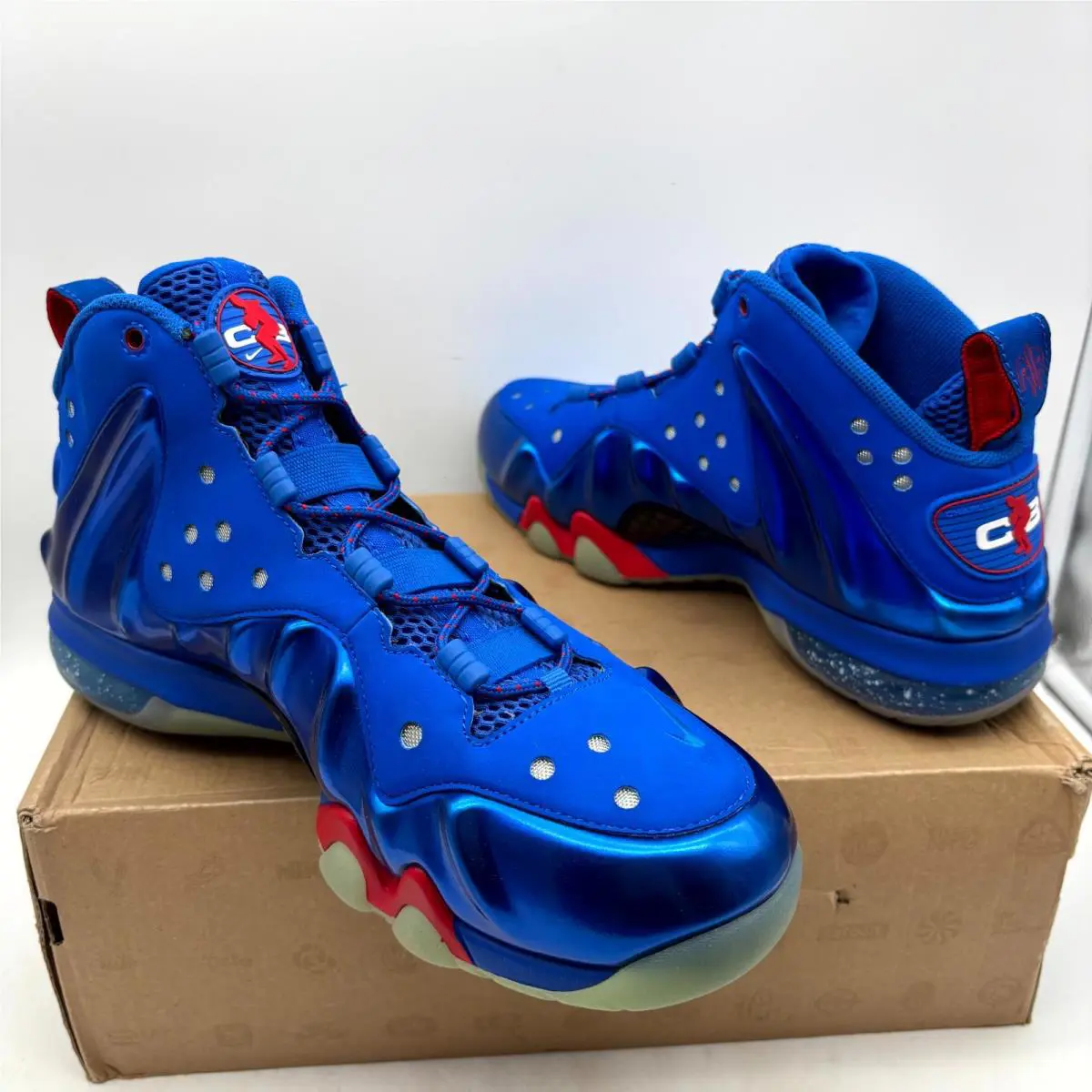 Nike shoes - Nike Barkley Posite Max - Barkley Posite Max - 555097-300 - Blue 5
