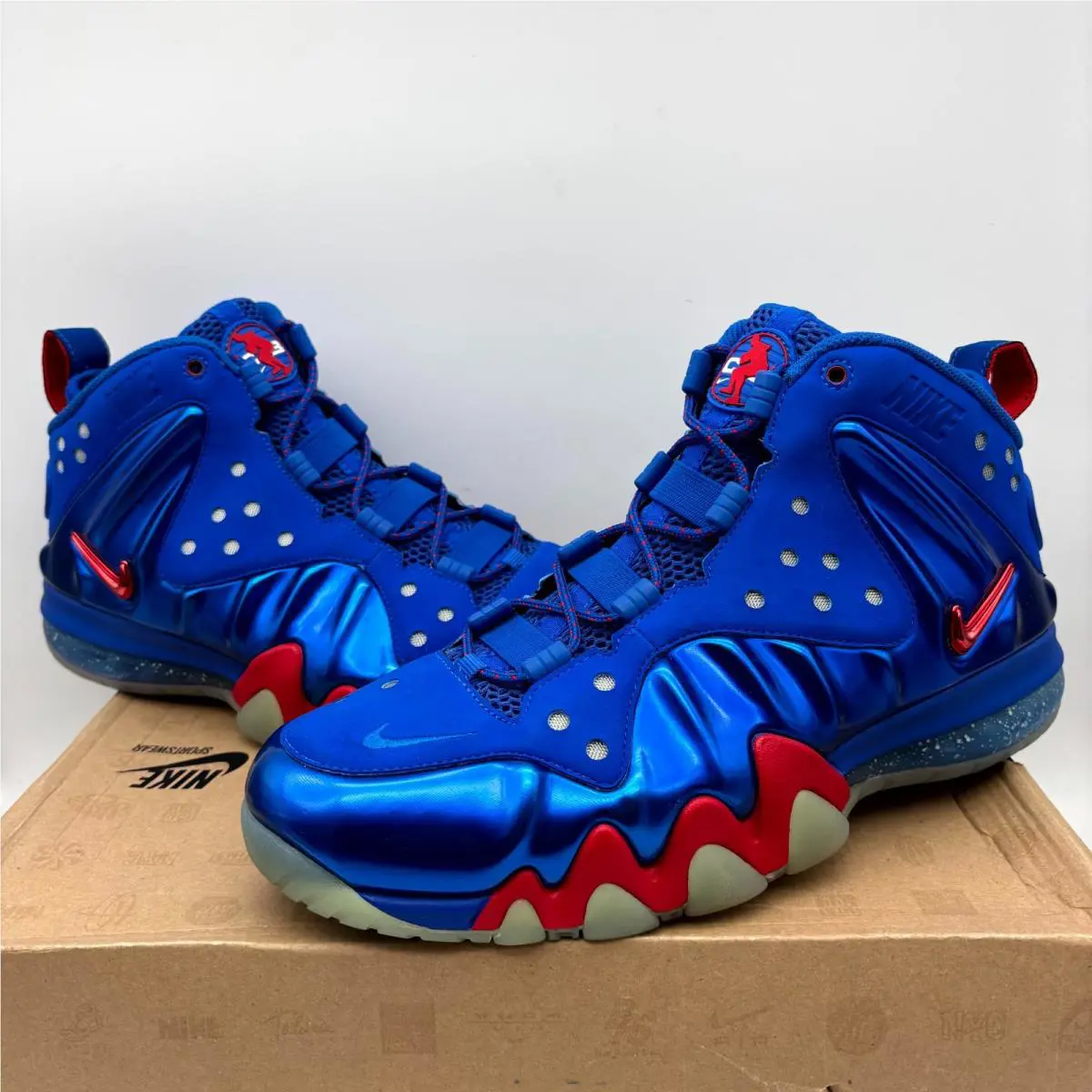 Nike shoes - Nike Barkley Posite Max - Barkley Posite Max - 555097-300 - Blue 4