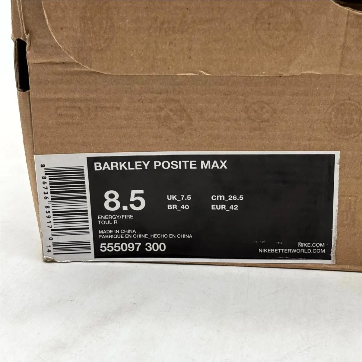 Nike shoes - Nike Barkley Posite Max - Barkley Posite Max - 555097-300 - Blue 7