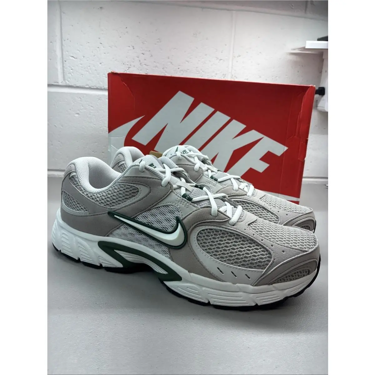 Nike V5 Rnr College Grey Vast Fir Summit White II6292-001 Size 13 Men`s