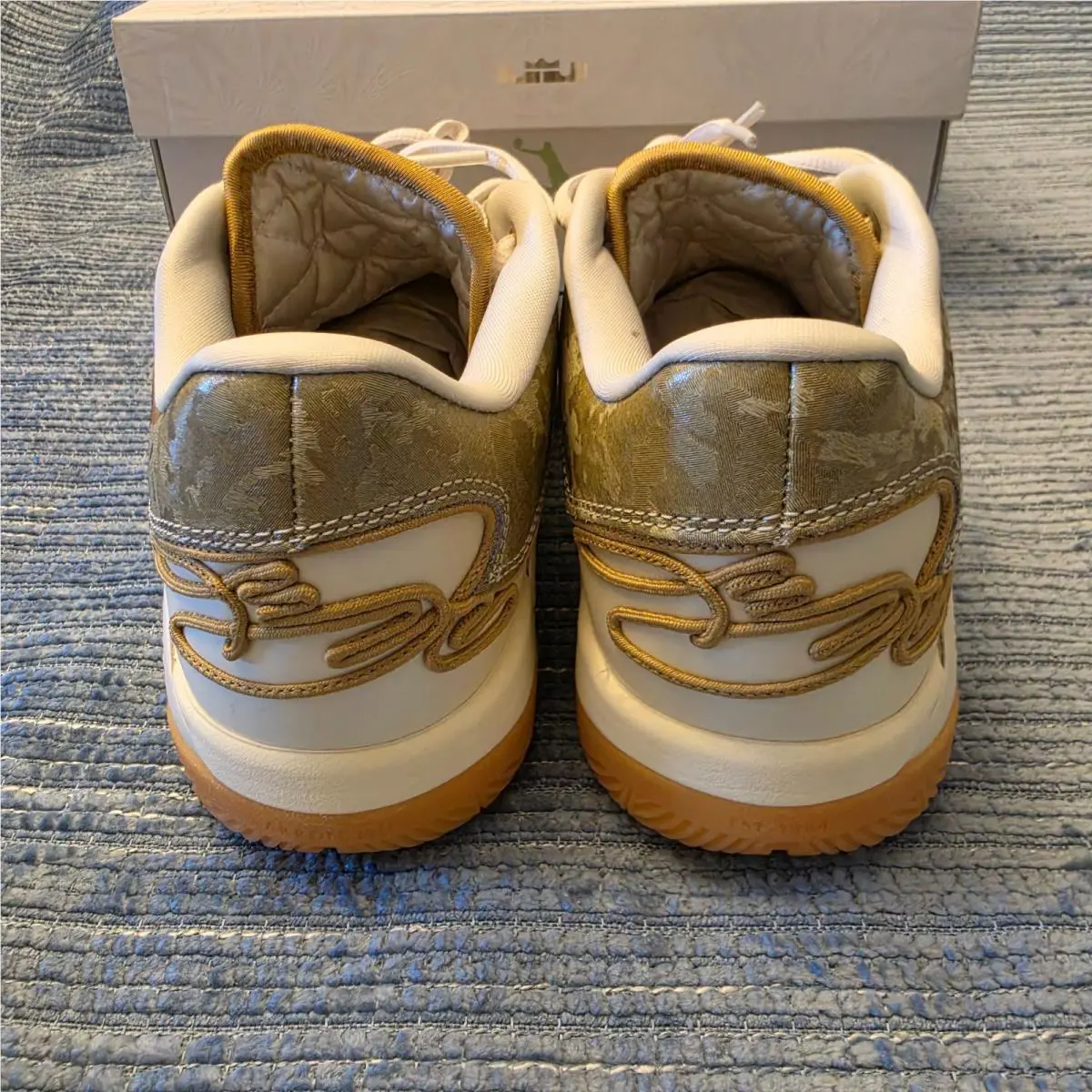 Nike shoes - Nike LeBron XXII KC GS - Gold 9