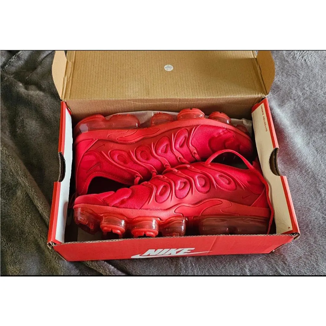 Nike shoes - Nike VaporMax Plus - VaporMax Plus - Red 3