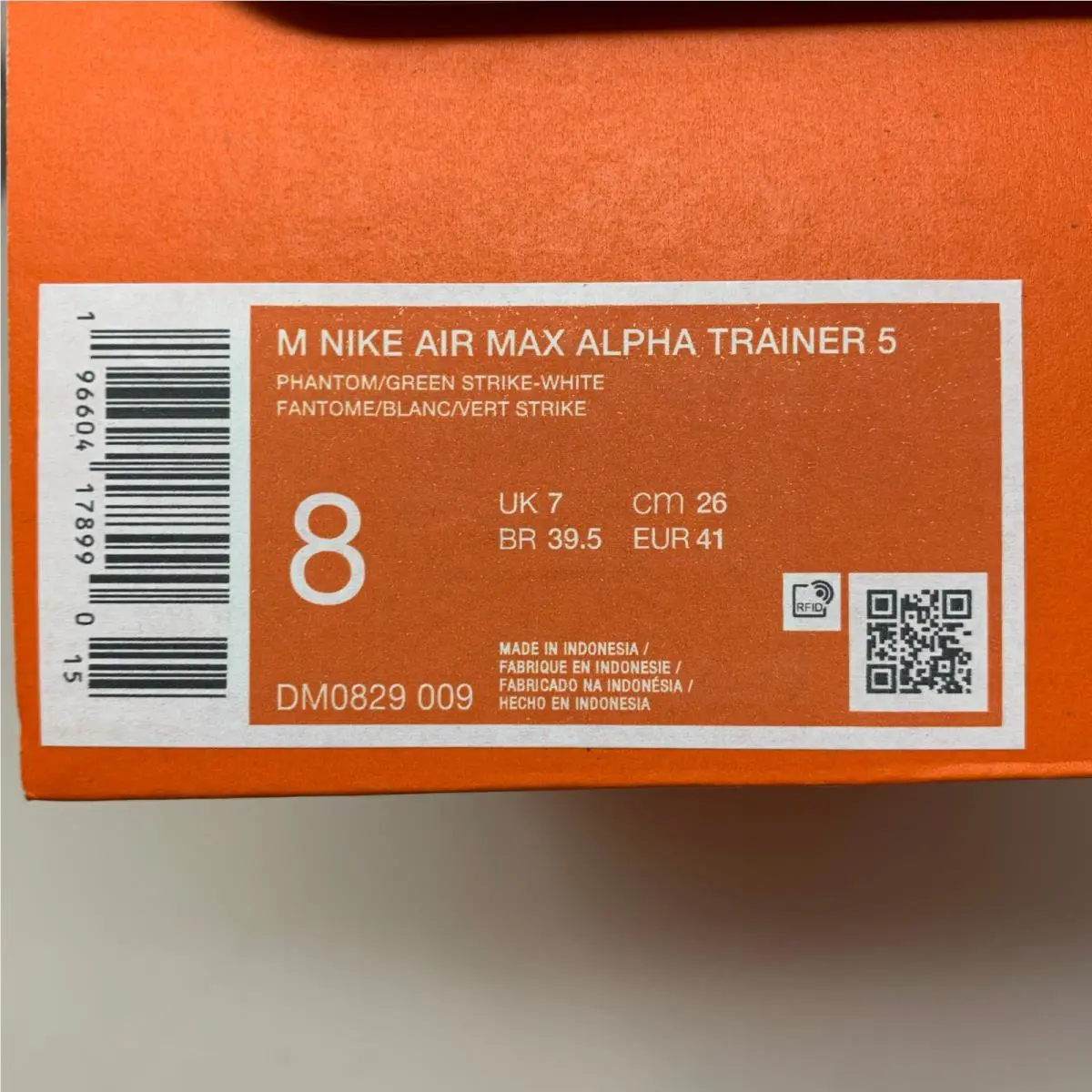 Nike shoes - Air Max Alpha Trainer 5 - DM0829 009 - Gray 4