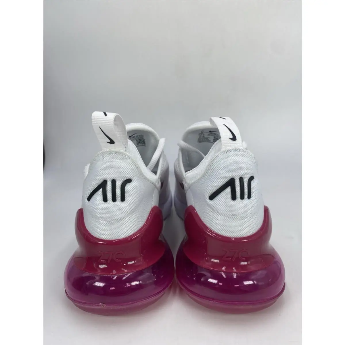 Nike shoes - Nike Air Max 270 - Air Max - 943345 124 - White/Sweet Beet-Black (UPC: 198483562808) 6
