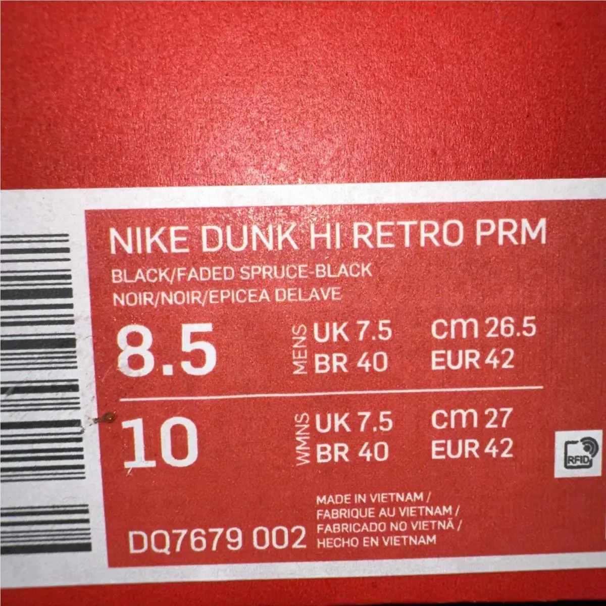 Nike shoes - Nike Dunk Hi - Dunk - Black 4