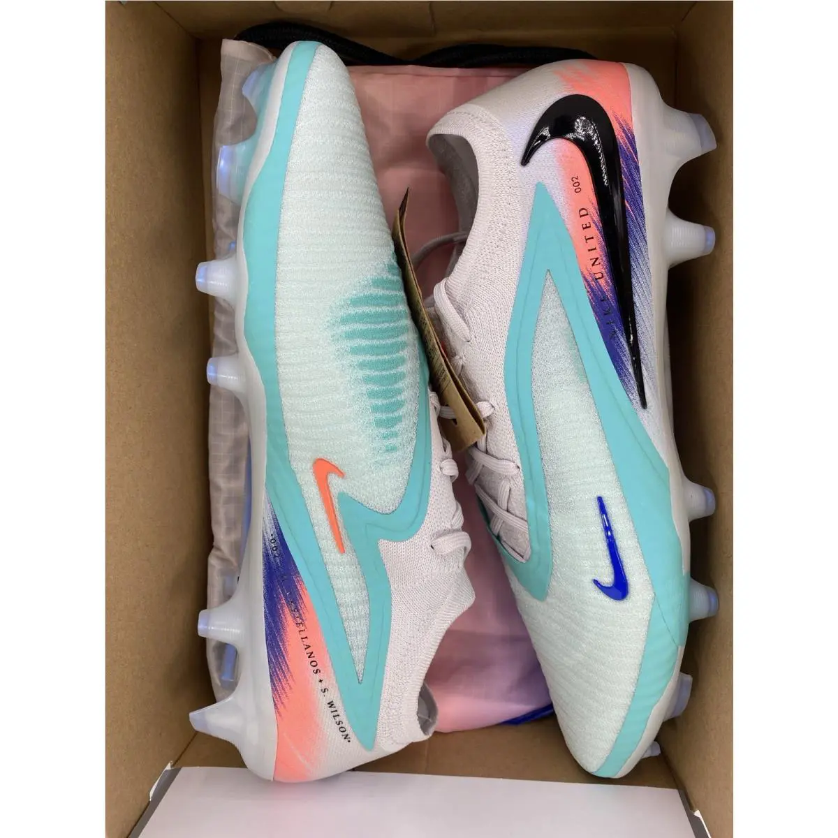 Nike shoes - Nike Phantom 6 - Phantom - IM9604 300 - Pistachio Frost/Hyper Orange (UPC: 198483622878) 8