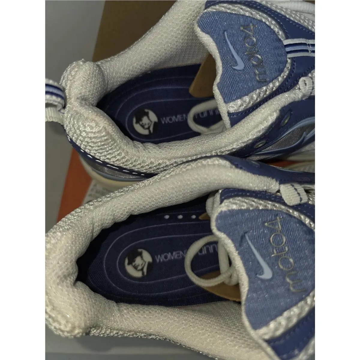 Nike shoes - Nike Air Max Moto IV - 312741-141 - White, Blue (UPC: 685068530180) 11