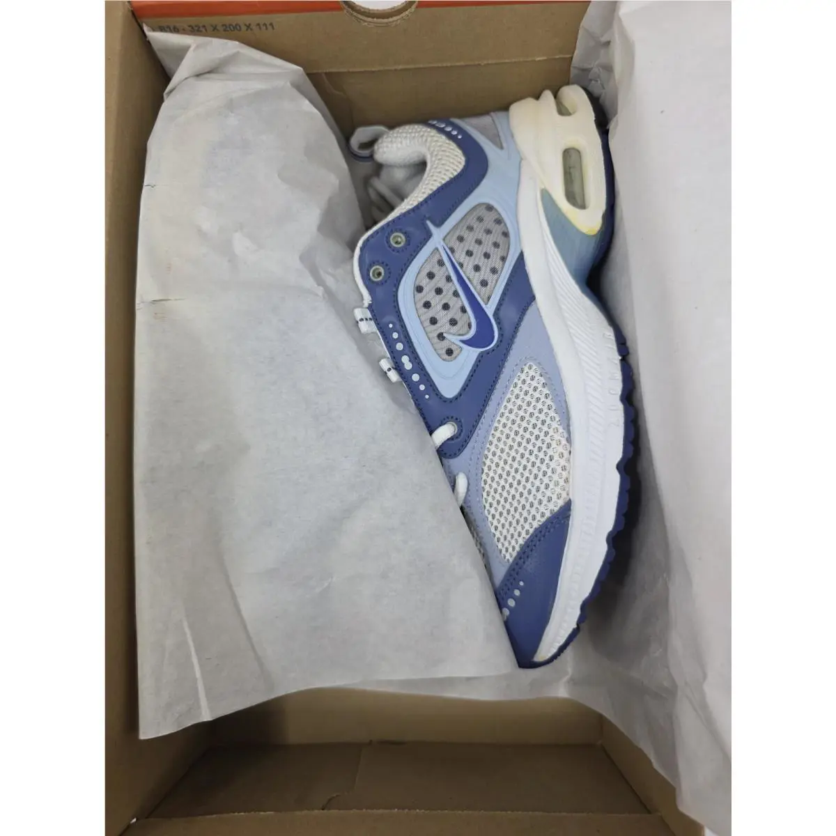 Nike shoes - Nike Air Max Moto IV - 312741-141 - White, Blue (UPC: 685068530180) 3