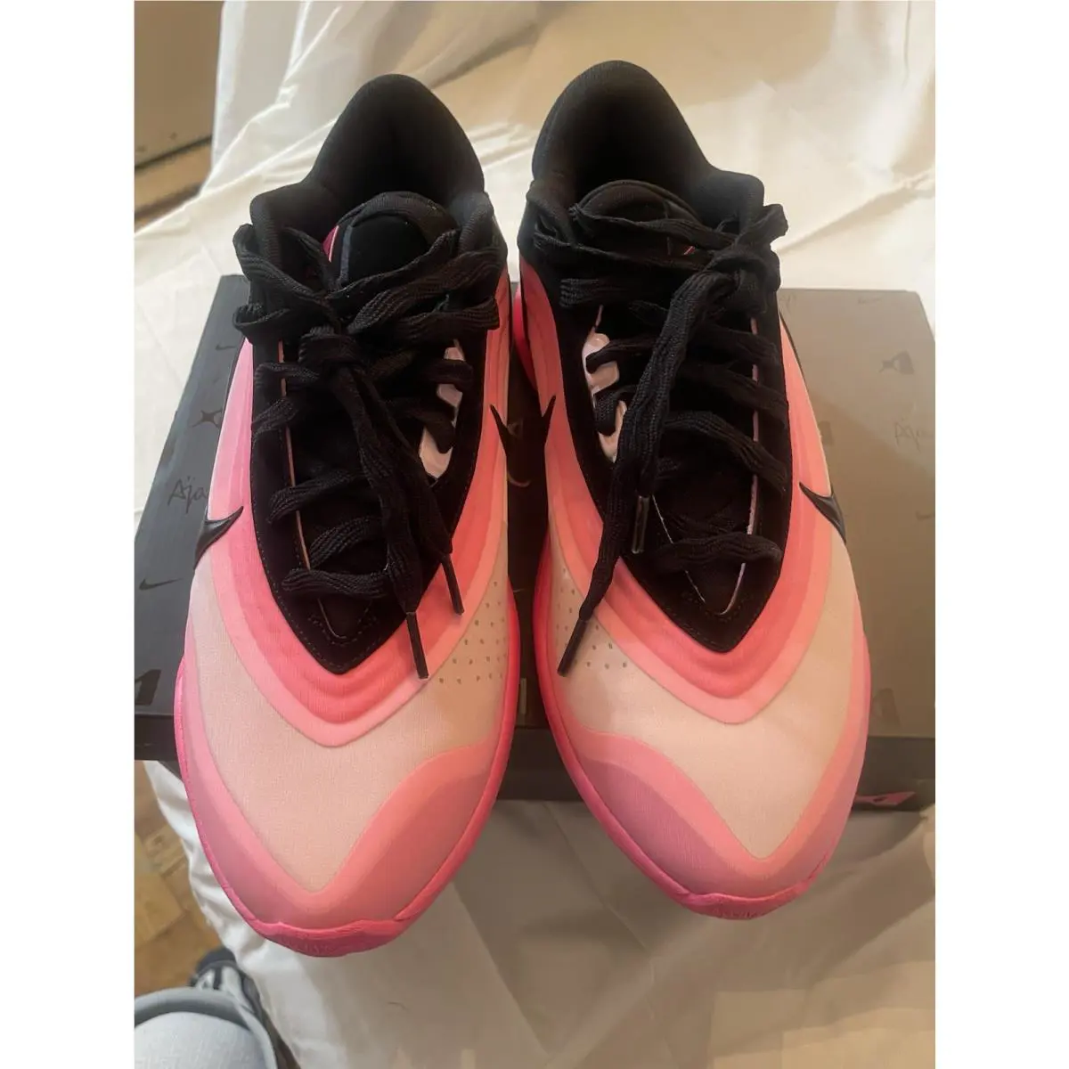 Nike shoes - Nike A`One - FZ8606-001 - Pink, Manufacturer: Black/Hyper Pink/Laser Pink/Pink Foam 10
