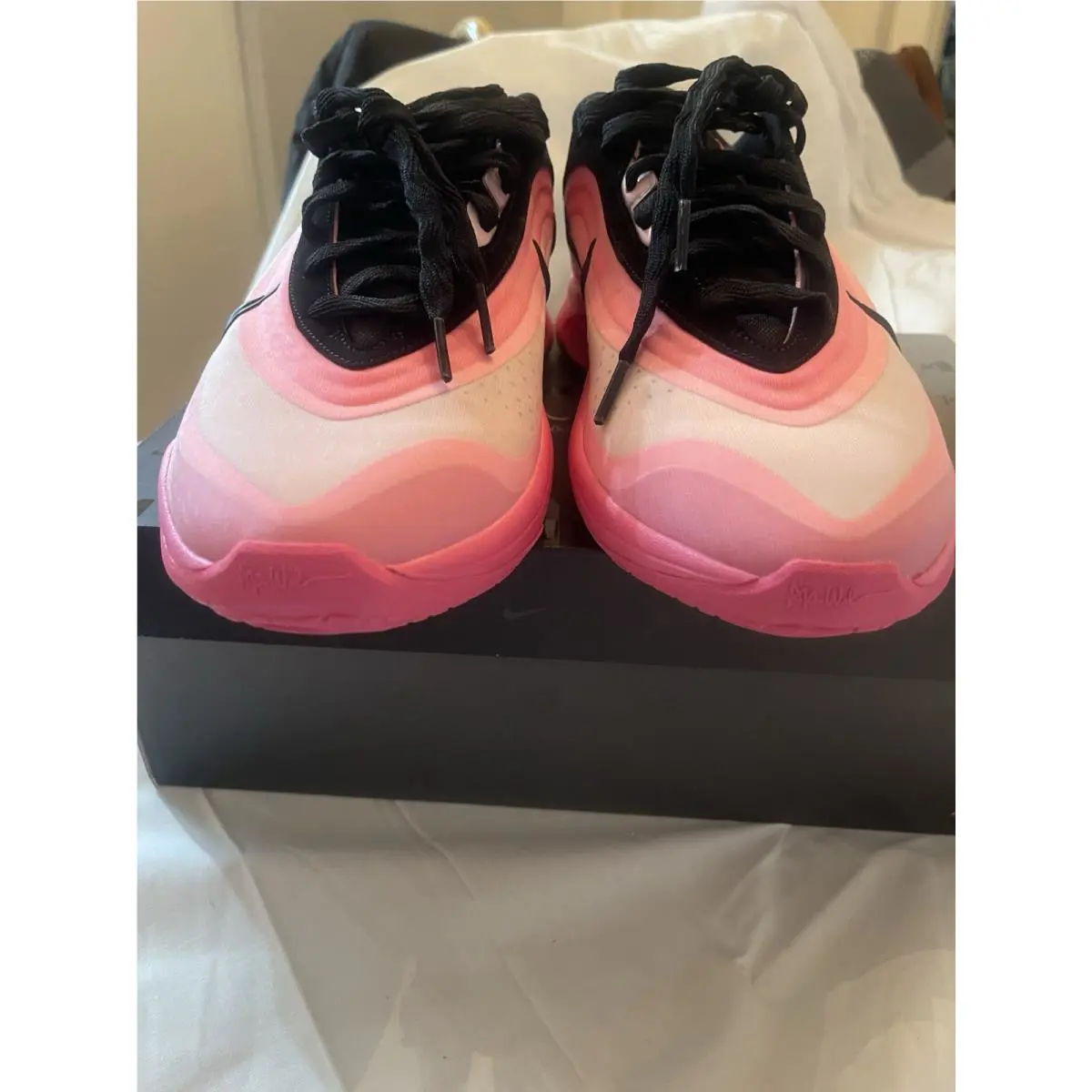 Nike shoes - Nike A`One - FZ8606-001 - Pink, Manufacturer: Black/Hyper Pink/Laser Pink/Pink Foam 9