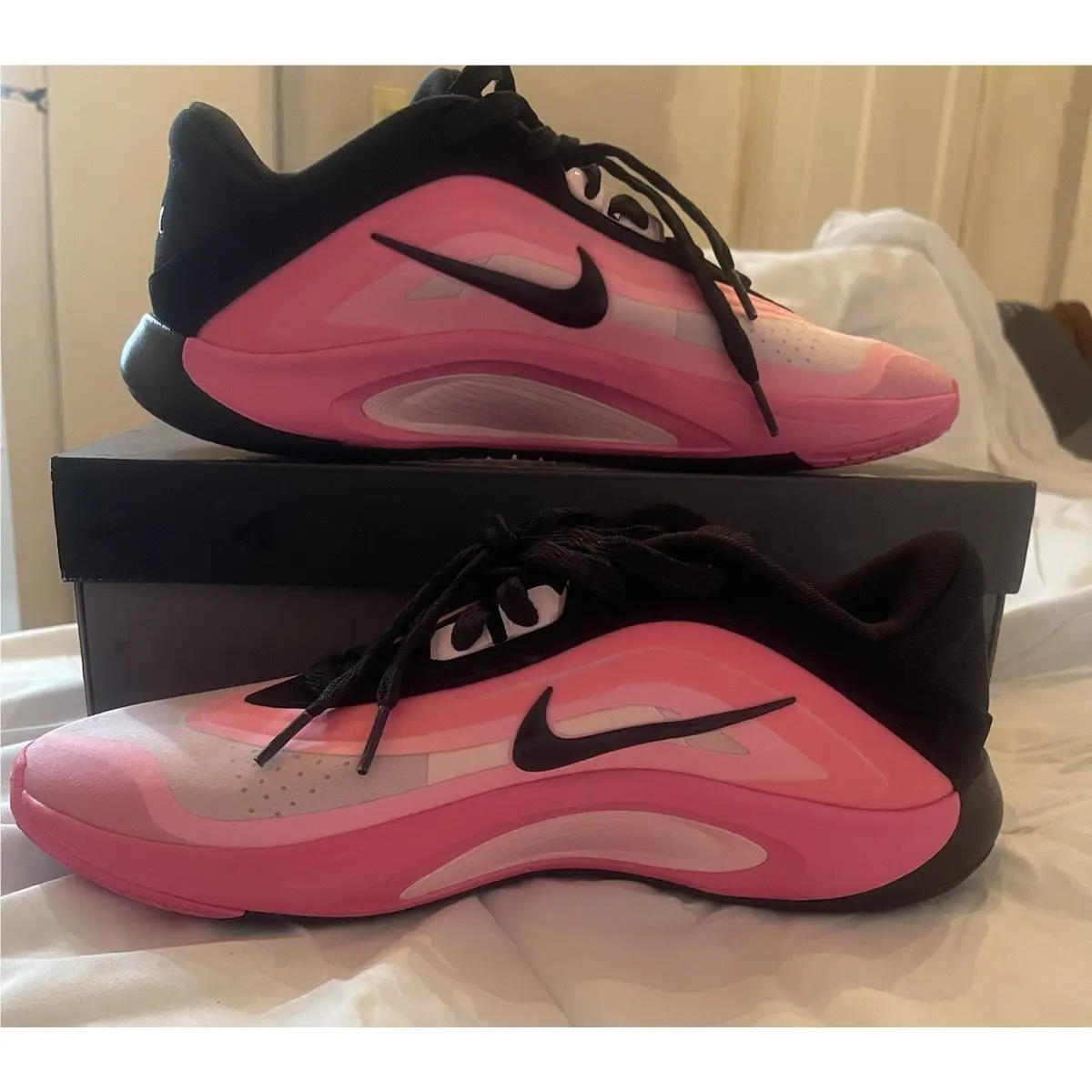 Nike shoes - Nike A`One - FZ8606-001 - Pink, Manufacturer: Black/Hyper Pink/Laser Pink/Pink Foam 0