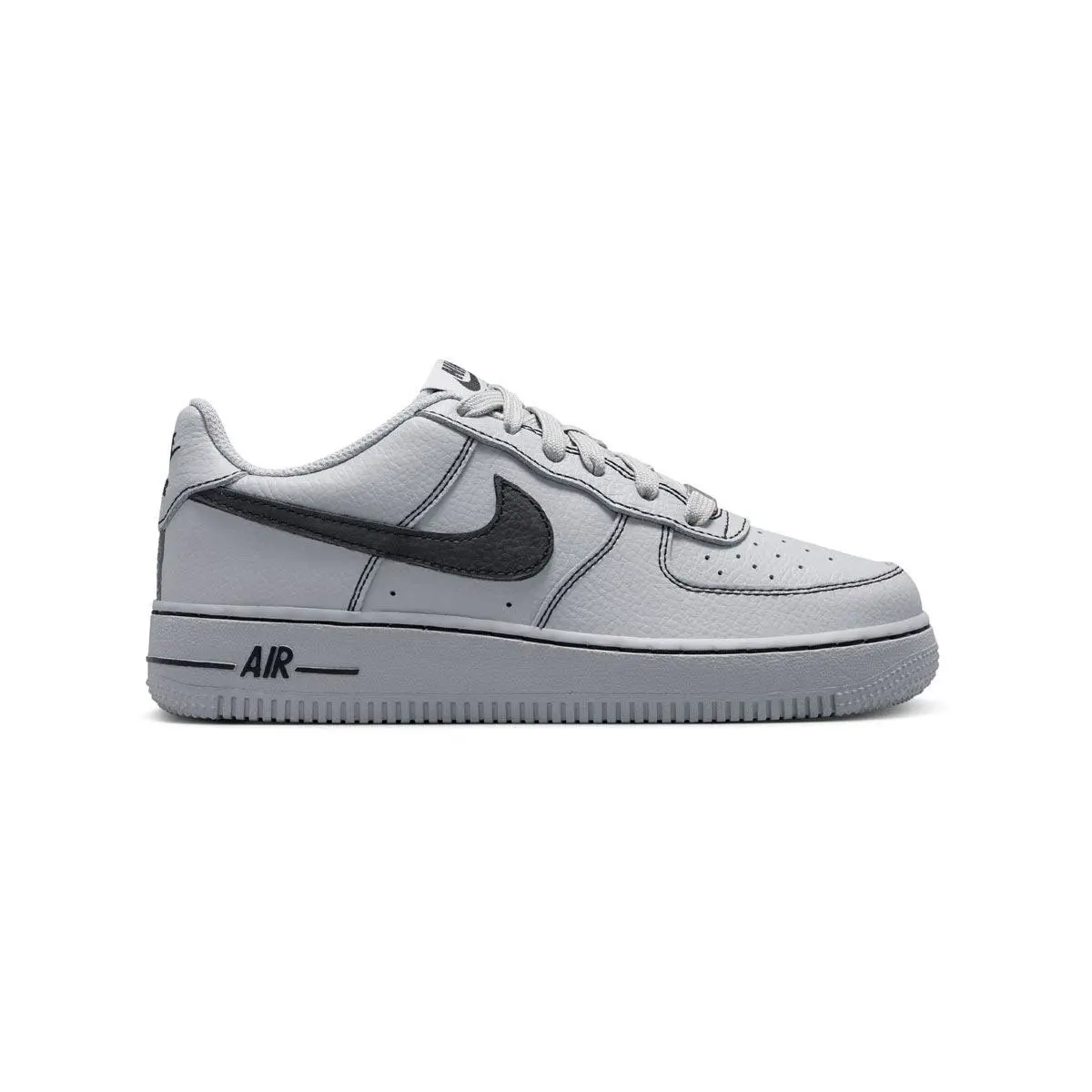 Grd School Nike Air Force 1 LV8_WOLF Grey/black HV4762-002-SIZE 6 - WOLF GREY/BLACK