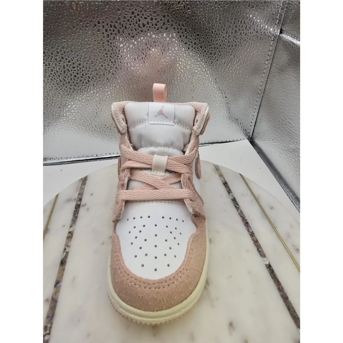 Nike shoes - Air Jordan 1 Mid - Air Mid - Pink 6