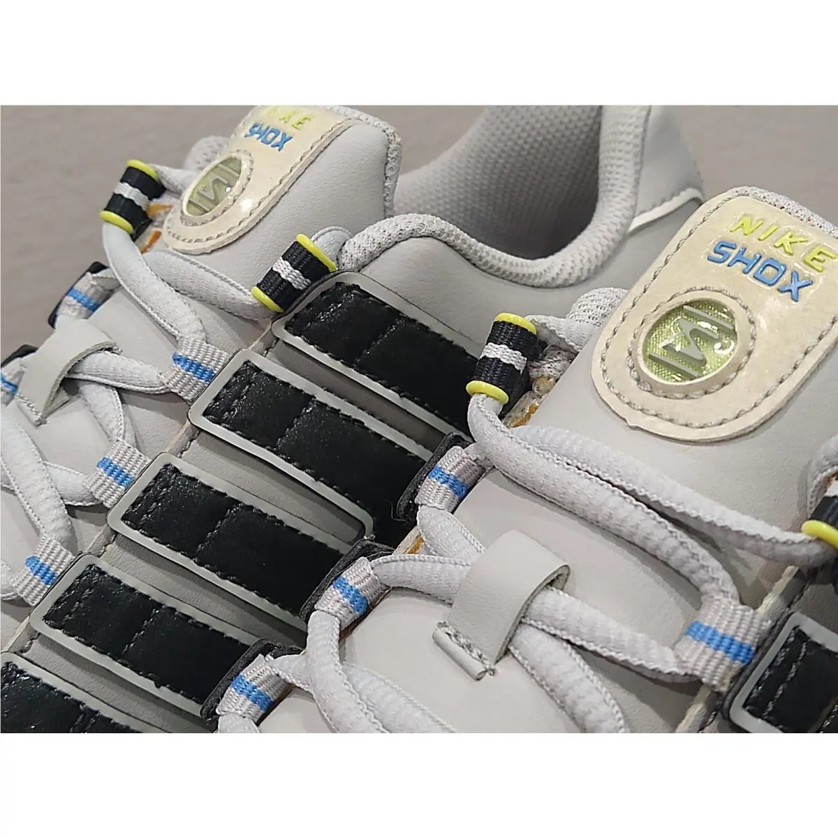 Nike shoes - Nike Shox NZ SL - Shox - 366571-071 - Grey / Ultramarine (UPC: 883412303705) 13