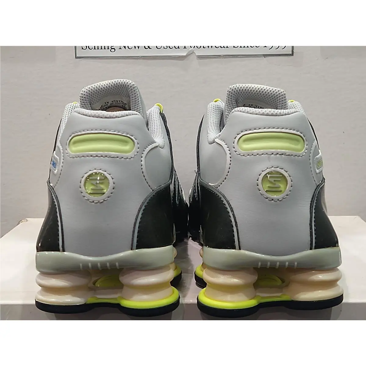 Nike shoes - Nike Shox NZ SL - Shox - 366571-071 - Grey / Ultramarine (UPC: 883412303705) 14