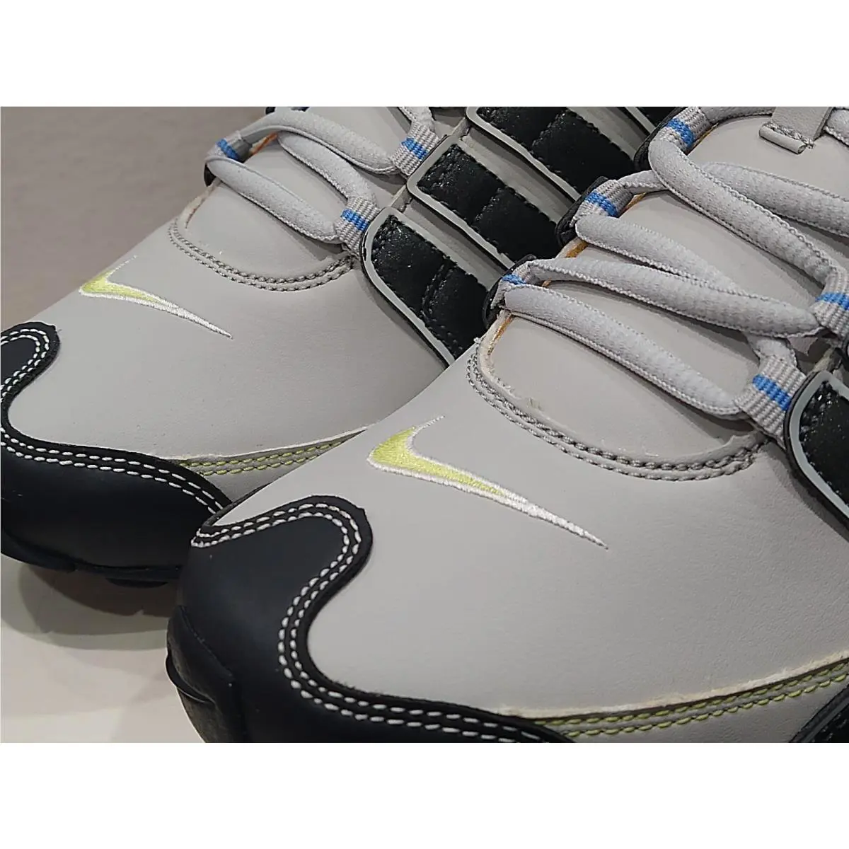 Nike shoes - Nike Shox NZ SL - Shox - 366571-071 - Grey / Ultramarine (UPC: 883412303705) 15