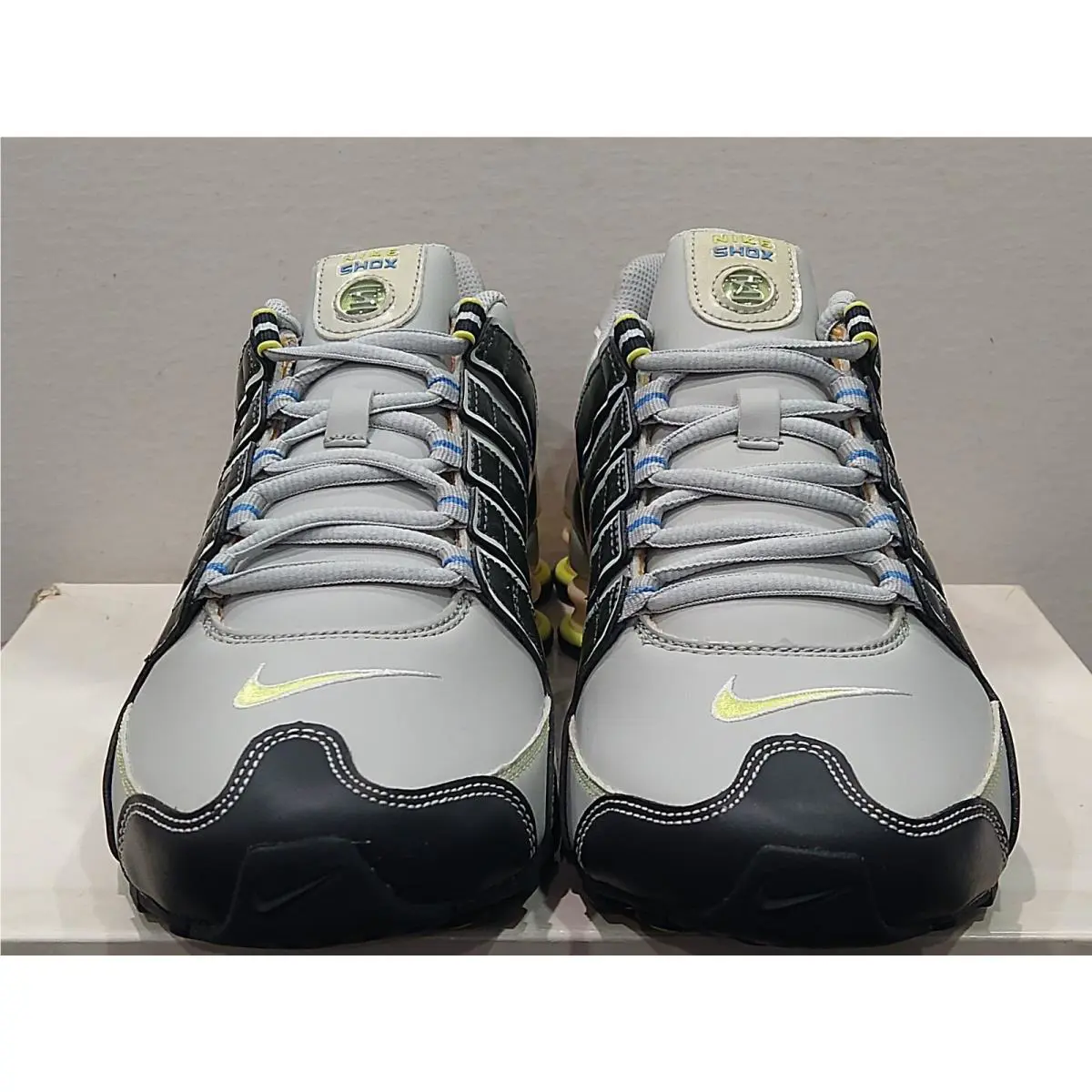 Nike shoes - Nike Shox NZ SL - Shox - 366571-071 - Grey / Ultramarine (UPC: 883412303705) 17