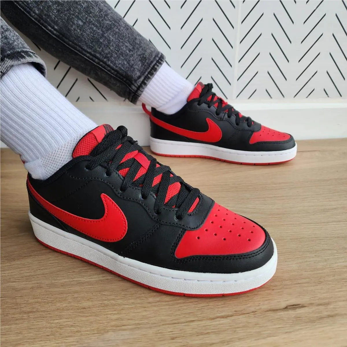 Nike shoes - Nike Court Borough - Court Borough - Black (UPC: 194495037204) 0