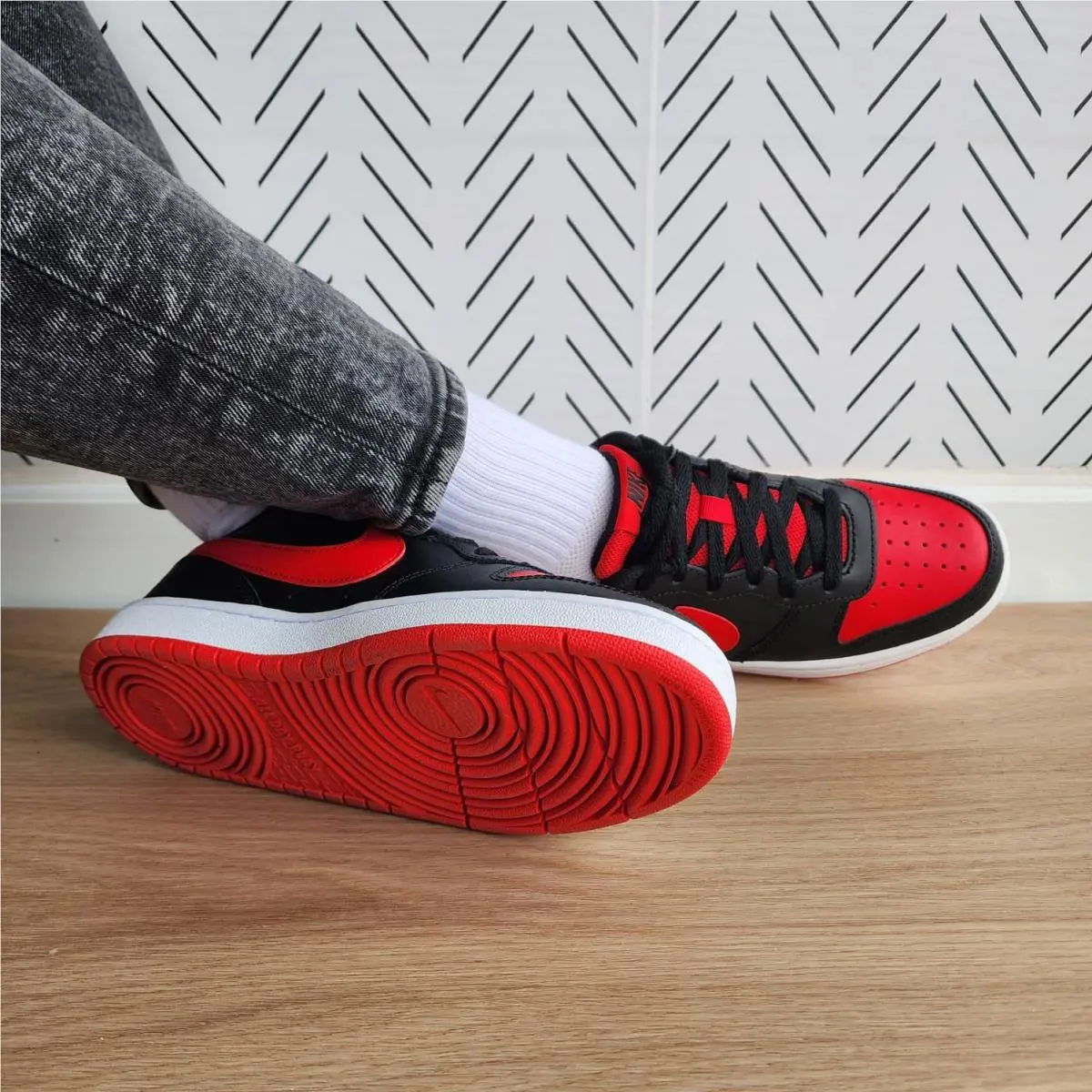 Nike shoes - Nike Court Borough - Court Borough - Black (UPC: 194495037204) 2