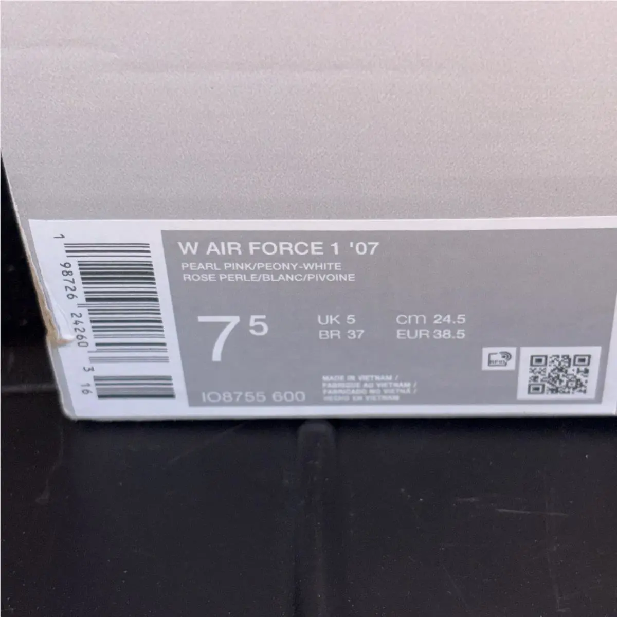 Nike shoes - Nike Air Force 1 - Air Force - IO8755-600 - Pink 6