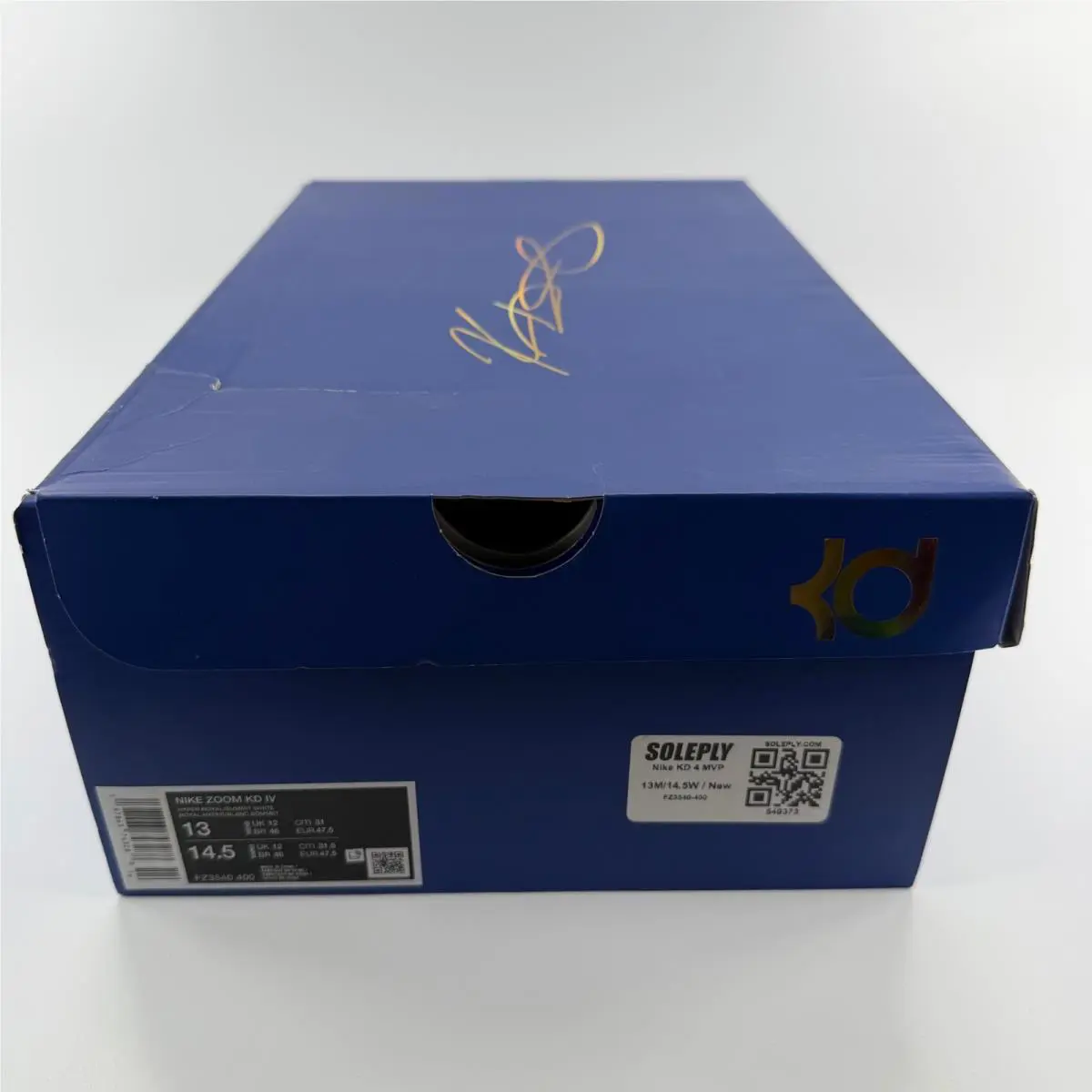 Nike shoes - Nike Zoom KD IV MVP - Blue 9