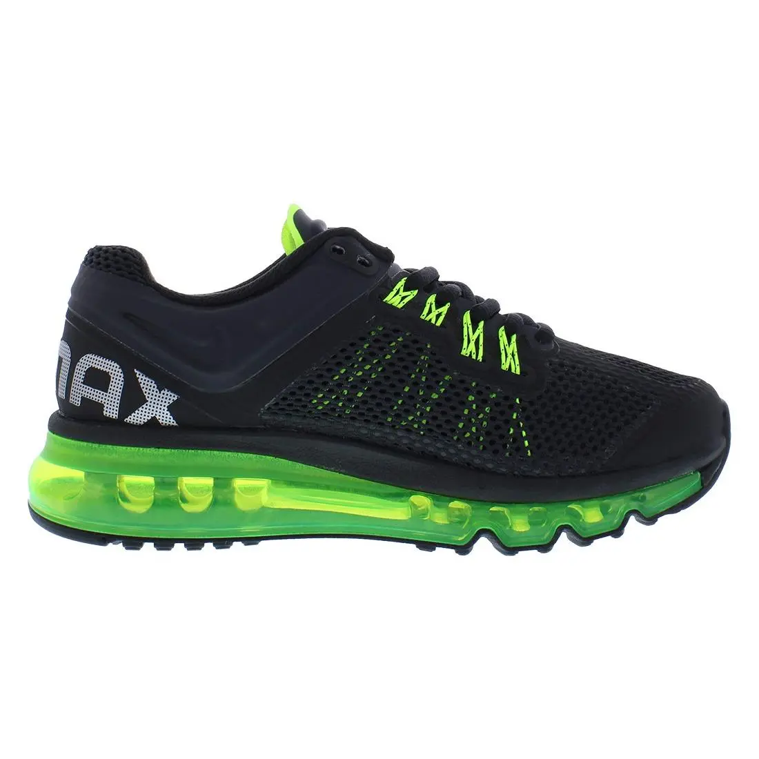 Nike shoes - 555426003 - 555426003 - Black/Metallic Silver/Volt, Main: Black (UPC: 091202605056) 1