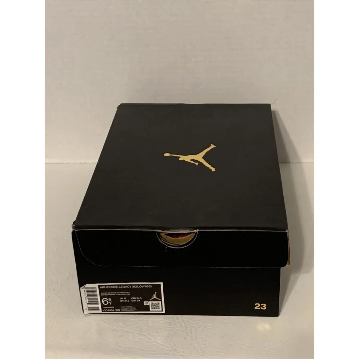 Nike shoes - Air Jordan Legacy 312 Low (GS) - CD9054-160 - WHITE/FIRE RED-BLACK/WOLF GREY 10
